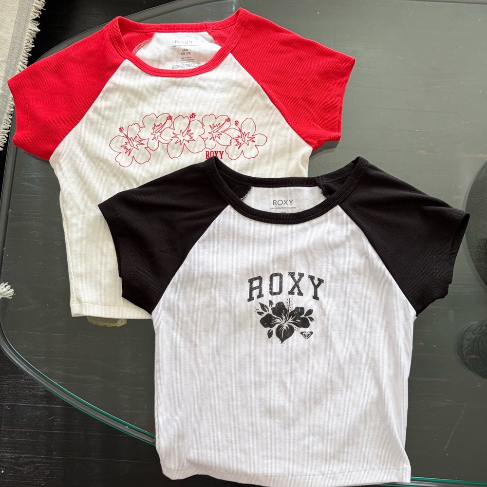 Roxy Ragland crop tops - 2 pack